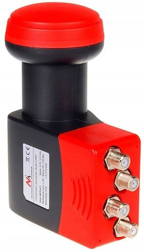 Konwerter satelitarny Maclean MCTV-671 Quad High Gain na Arena.pl