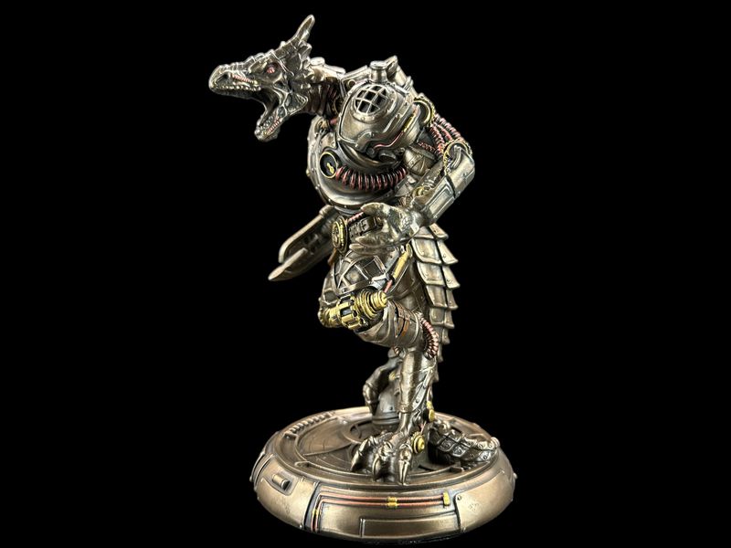 STEAMPUNK SMOK GOLEM  VERONESE WU77857A4 zdjęcie 5