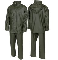 Kombinezon przeciwdeszczowy 2 częściowy Premium oliwkowy S