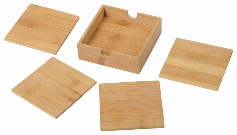 Zestaw podstawek PUT UNDER, brązowy zdjęcie 2