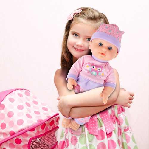 Lalka Bobas 31cm Interaktywna Pije Siusia Gaworzy na Arena.pl