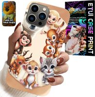 ETUI DO IPHONE 13 PRO - PLECKI DLA DZIECI W ZWIERZĘTA LEŚNE CASE