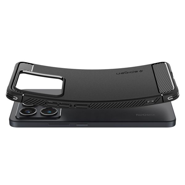 SPIGEN RUGGED ARMOR XIAOMI 14T MATTE BLACK zdjęcie 5