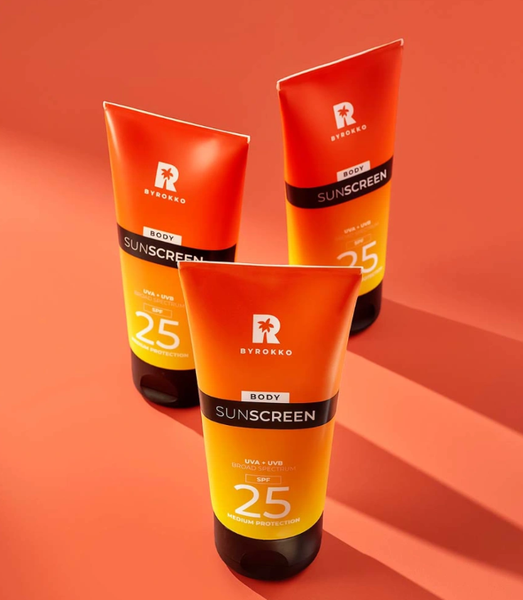 Byrokko Body Sunscreen SPF25 Krem Chroniący Przed Słońcem zdjęcie 2