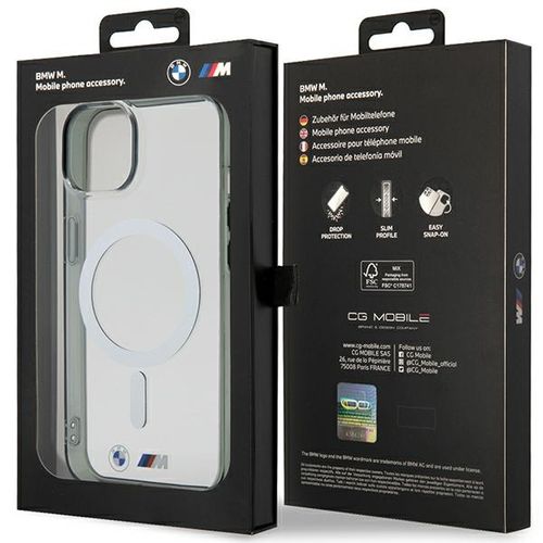 Etui BMW do iPhone 14 Plus 6,7"" / 15 Plus 6.7"", Transparent MagSafe na Arena.pl