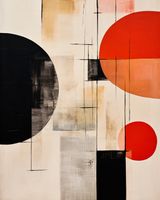 Plakat 40x50cm Abstrakcyjna Symetria