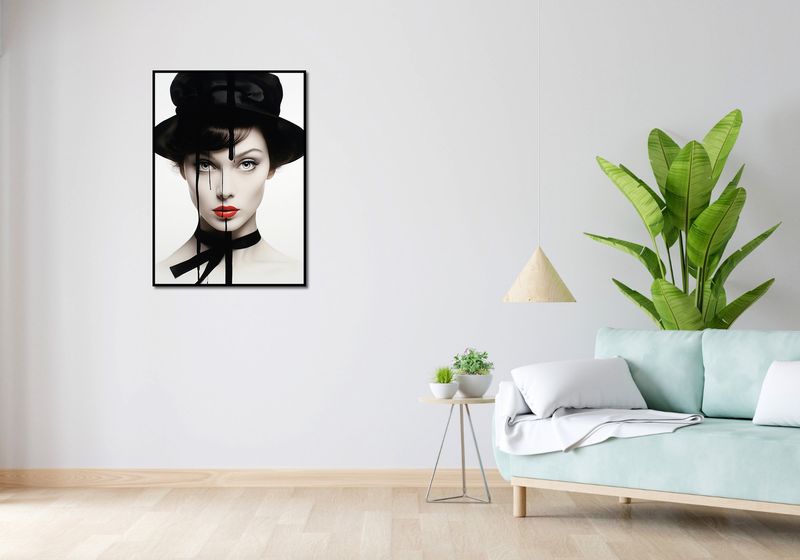 Plakat 64x90cm Atramentowa Aura zdjęcie 4