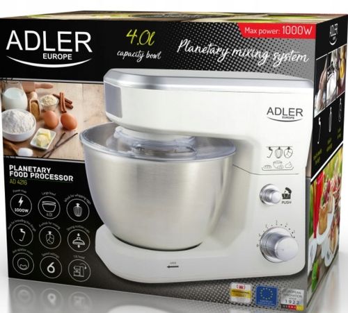 Robot planetarny Adler AD 4216 1000 W biały 500W na Arena.pl