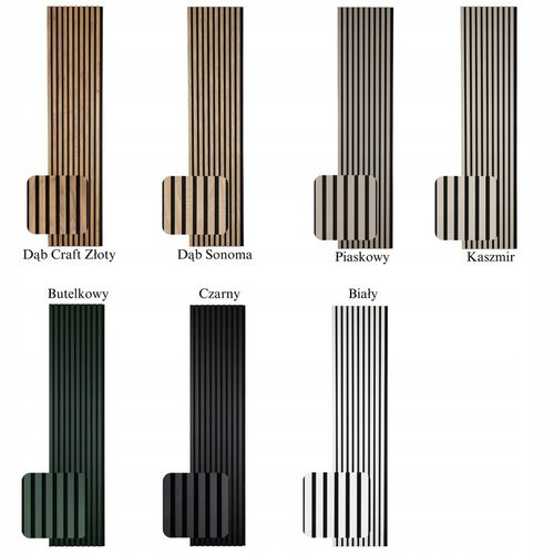 Lamele ścienne na Płycie Dąb Wotan Panel Panele POLSKIE PREMIUM - 275x46 cm na Arena.pl