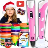 *OKAZJA* ZESTAW PREZENT DŁUGOPIS 3D PEN DRUKARKA + WKŁADY 209m + GRATIS