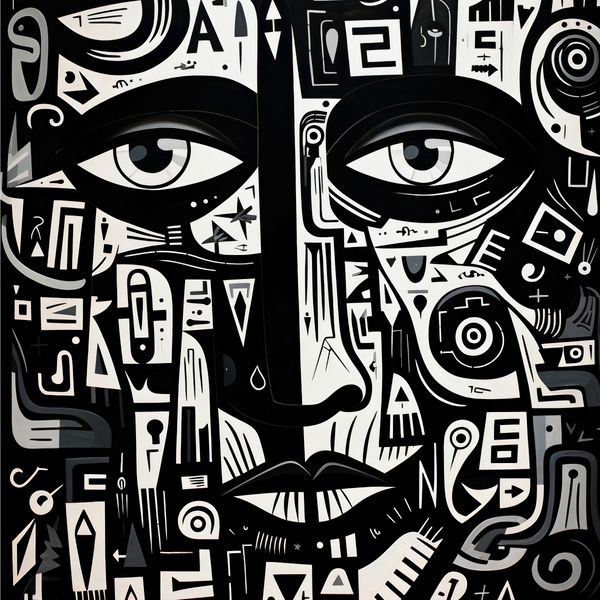 Plakat 90x90cm Labirynt Myśli zdjęcie 1