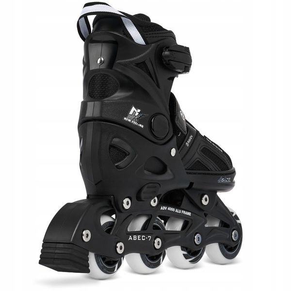 Rolki Regulowane RAVEN Pulse Black 37-40 zdjęcie 6