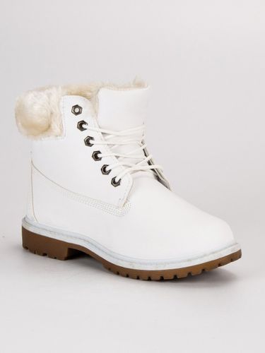 BIAŁE TRAPERKI Rozmiar - 39 na Arena.pl