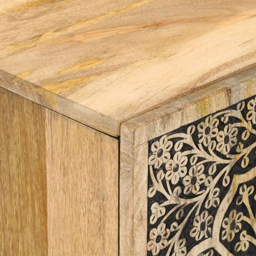 Szafka łazienkowa, 38x33x58 cm, lite drewno mango na Arena.pl