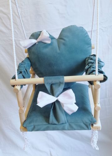 Huśtawka 3w1 dzieci TURKUS dom ogród prezent pokój na Arena.pl