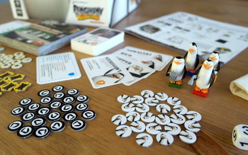 Gra Pingwiny z Madagaskaru na Arena.pl