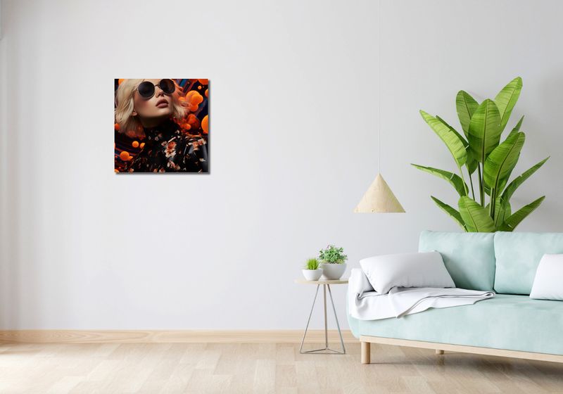 Obraz 50x50cm Galaktyczna Piękność zdjęcie 2