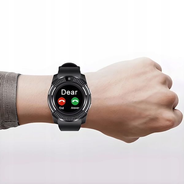 SMARTWATCH V8 ZEGAREK SMART WATCH PL KARTA SIM SD zdjęcie 2