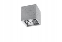 Spot sufitowy VALDE 140 beton Sollux Lighting