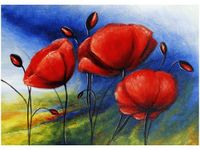 50X70CM MAKI POLU OBRAZ POKOJU DREWNINE