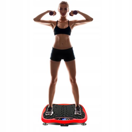Platforma treningowa wibrująca wibracyjna masażer z pilotem i muzyką na Arena.pl