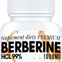 BERBERYNA HCL 1000 MG 99% KURKUMA EKSTRAKT GLUKOZA INSULINA METABOLIZM 60T