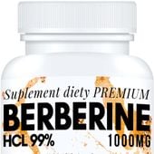 Berberyna HCL 1000 mg 99% + Kurkuma Ekstrakt | Metabolizmu| Glukoza | 60CAP