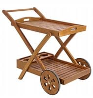 Barek ogrodowy , Wózek Noemi Bizzotto Drewno akacjowe