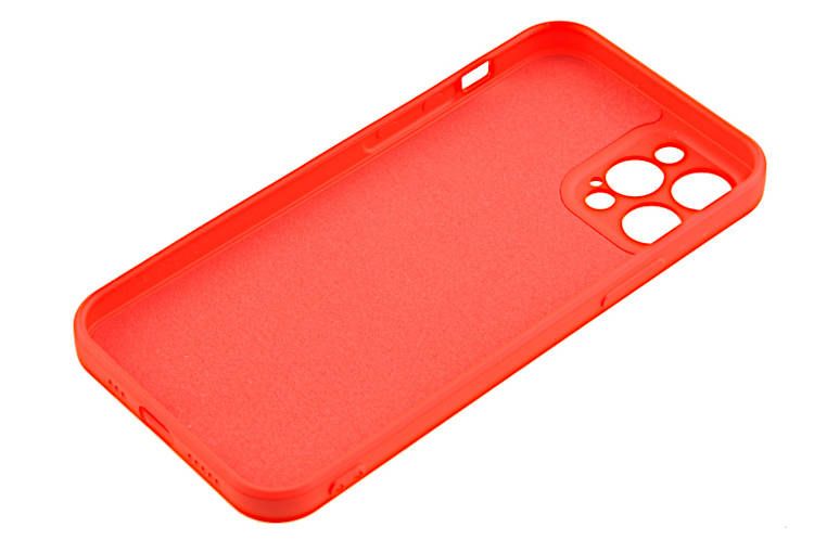 Etui Pastel Ring do Apple iPhone 12 Pro czerwony zdjęcie 5