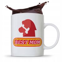 Kubek Prezent Urodzinowy Dla Mamy Matki Best Mom Z Nadrukiem Ze Zdjęciem