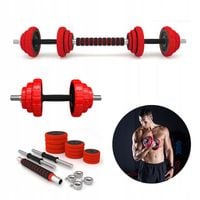 Sztangielki z wymiennym obciążeniem sztanga do treningu siłowego 20 kg HMS