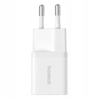 Ładowarka sieciowa Baseus GaN5 mini 1C 25W + kabel USB-C do USB-C Biała