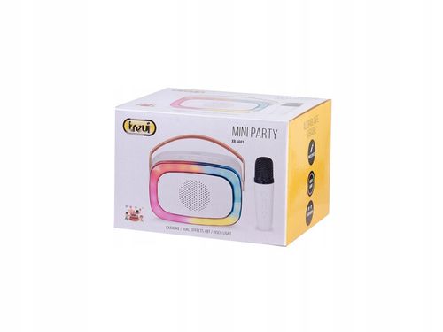 GŁOŚNIK BEZPRZEWODOWY BLUETOOTH dzieci PRZENOŚNY mikrofon karaoke PREZENT na Arena.pl