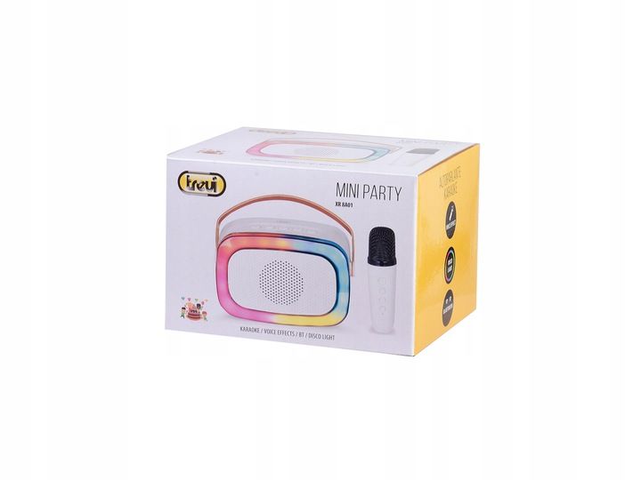 GŁOŚNIK BEZPRZEWODOWY BLUETOOTH dzieci PRZENOŚNY mikrofon karaoke PREZENT zdjęcie 3