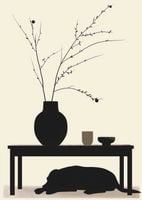 Plakat 67,5x95cm Wypocznij Psino