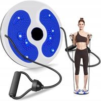 TWISTER OBROTOWY FITNESS Z LINKAMI DO ĆWICZEŃ I MAGNESAMI + MASAŻER STÓP