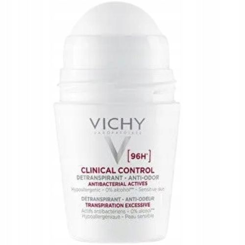 Vichy Antyperspirant Clinical Control dla Kobiet Skóra Wrażliwa 96H 50ml na Arena.pl