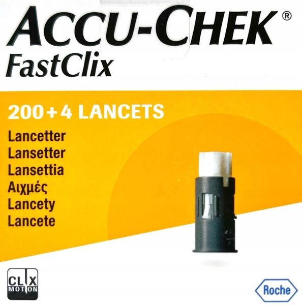 Accu-Chek Fastclix 204 szt. lancety zdjęcie 1