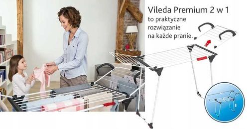 Suszarka Vileda Premium 2in1 na Arena.pl