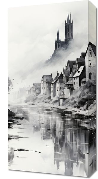 Obraz 30x60cm Mglisty Refleks zdjęcie 1