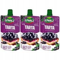 Łowicz Deser ryżowo-owocowy a'la tarta porzeczkowa 100 g x 3 sztuk