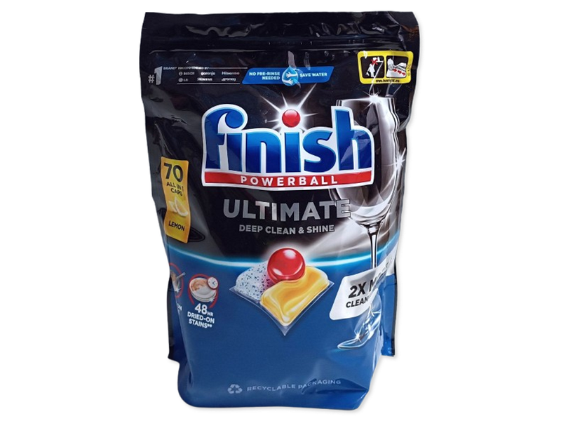 Tabletki do zmywarki Finish Ultimate 70szt zdjęcie 2