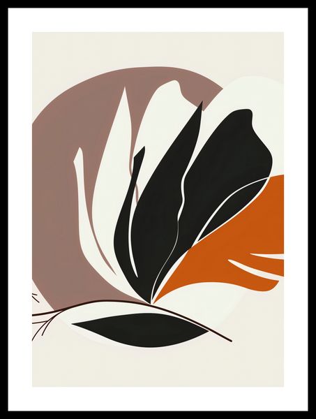 Plakat 67,5x95cm Elegancja Roślinna zdjęcie 3