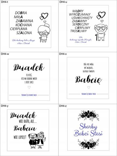 HERBACIARKA prezent DZIEŃ BABCI DZIADKA grawer!! na Arena.pl