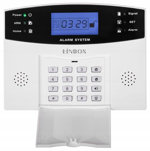 BEZPRZEWODOWY ALARM LCD GSM APP SYRENY POLSKI na Arena.pl