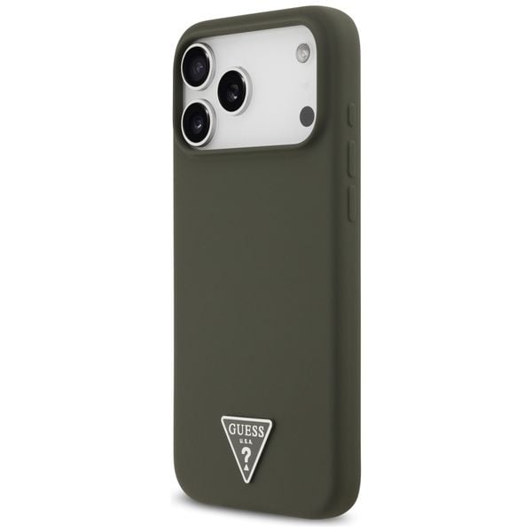 etui guess silicone triangle logo        magsafe do iphone 17 pro max zdjęcie 2