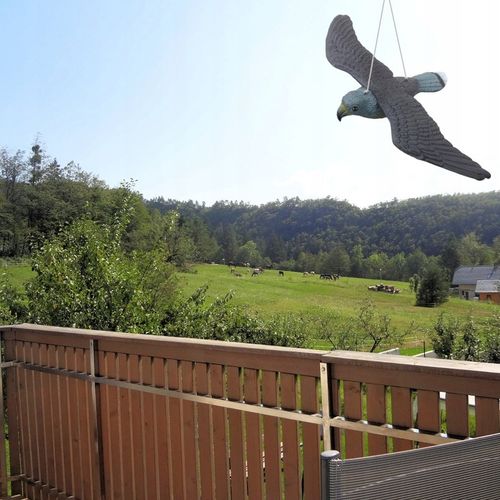 DUŻY ODSTRASZACZ PTAKÓW GOŁEBI SZPAKÓW SOKÓŁ W LOCIE + EFEKT na Arena.pl