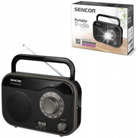 Radio Przenośne Analogowe Sencor SRD 210B AM/FM