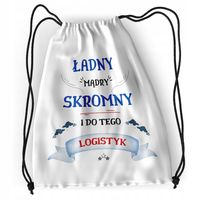Plecak Dla Logistyka Sportowy Szkolny Worek Torba Z Nadrukiem Ze Zdjęciem