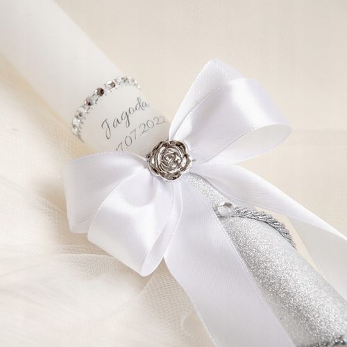 ŚWIECA KOMUNIJNA DO I KOMUNII ŚWIĘTEJ IMIĘ DATA na Arena.pl